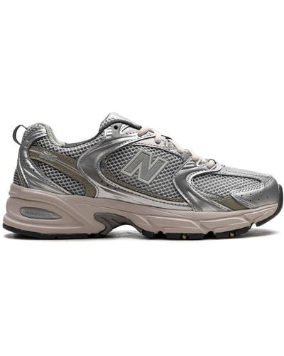 New Balance 530 Silver/Khaki Sneakers - Grau