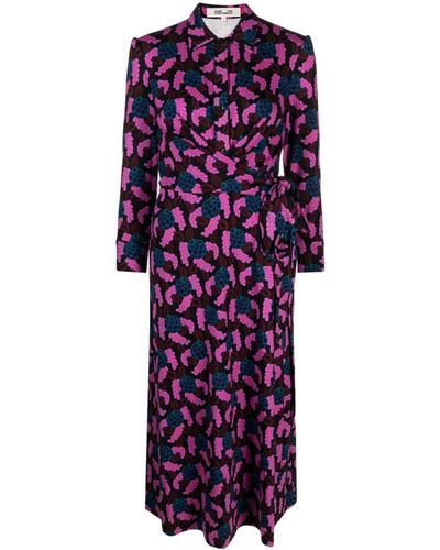 Diane von Furstenberg Dresses - Purple