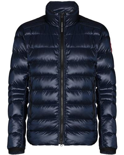 Canada Goose Crofton Padded Jacket in Blue for Men | Lyst Canada