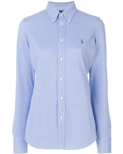 Polo Ralph Lauren Slim oxford shirt - Bleu