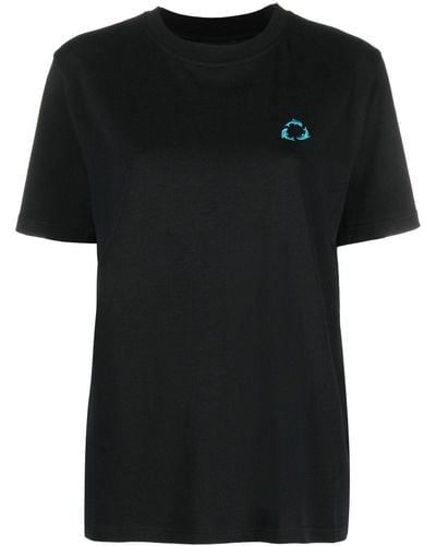 BOTTER Slogan-print Crew-neck T-shirt - Black