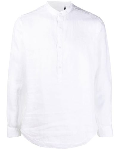 Costumein Martin Button-plaquet Shirt - White