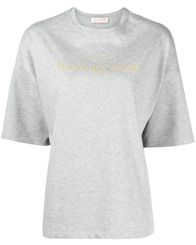 Valentino Garavani T-shirt à imprimé graphique - Blanc