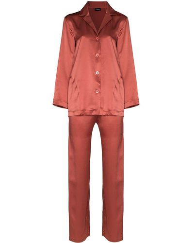 La Perla Pyjama Met Lange Mouwen - Oranje