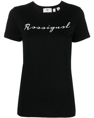 Rossignol ロゴ Tシャツ - ブラック