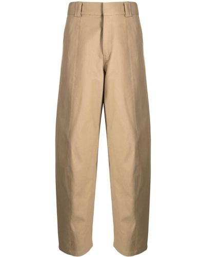 Alexander Wang Tailored Cotton Trousers - Natural