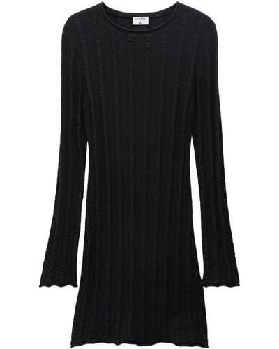 Filippa K Organic-cotton Mini Dress - Black