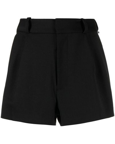 Area High Waist Shorts - Zwart
