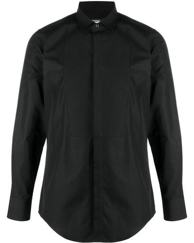 DSquared² Plain Cotton Shirt - Black