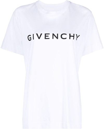 Givenchy Archetype ロゴ Tシャツ - ホワイト