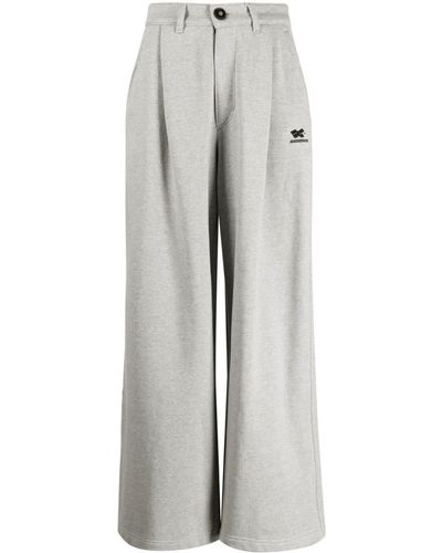 Adererror Wide-leg Cotton Pants - Grey