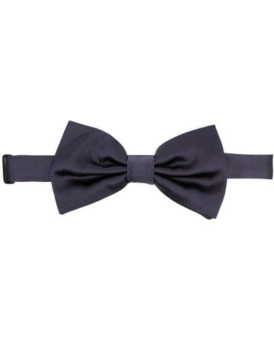 Dolce & Gabbana Silk Bow Tie - Blue