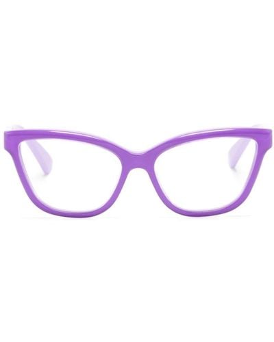 Gucci GG1589O キャットアイ眼鏡フレーム - ピンク