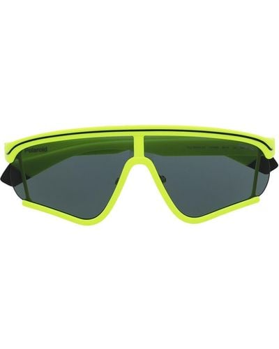 MSGM Oversize-frame Sunglasses - Yellow