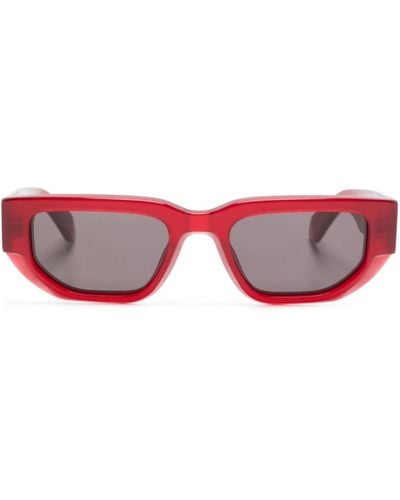 Off-White c/o Virgil Abloh Greely Geometric-frame Sunglasses - Pink