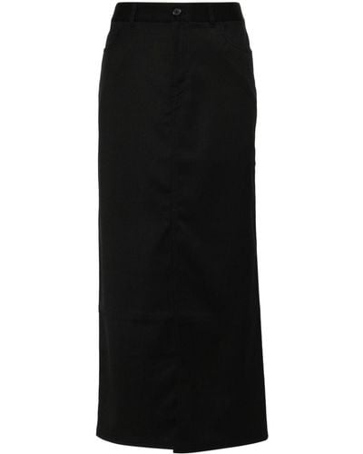 Filippa K 93 five-pocket maxi skirt - Nero
