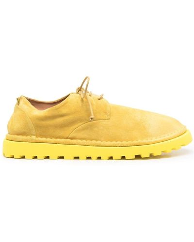 Marsèll Derby-Schuhe aus Wildleder - Gelb