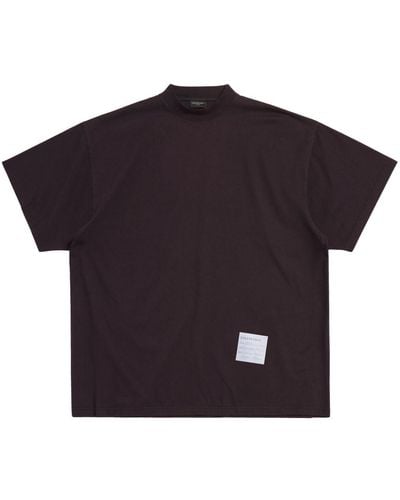 Balenciaga Sample Sticker T-Shirt - Schwarz