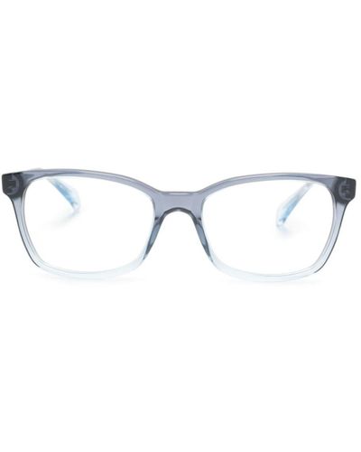 Ray-Ban スクエア眼鏡フレーム - ブルー