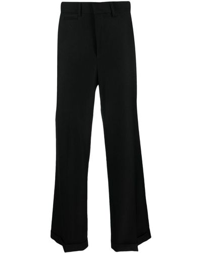 Canaku Wide-leg Tailored Pants - Black