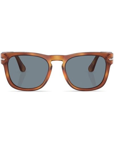 Persol Elio Round-frame Sunglasses - Blue