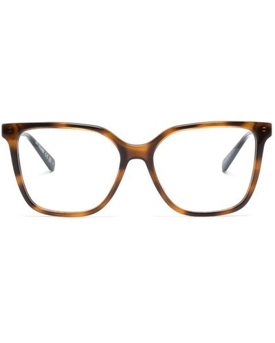 Love Moschino Lunettes de vue à effet écailles de tortue - Marron