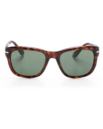 Persol Po3313s Tortoiseshell-effect Sunglasses - Grey