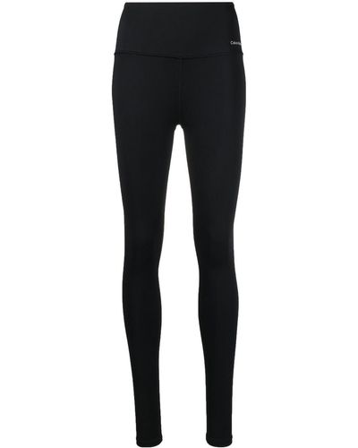 Calvin Klein Cropped Stretch leggings - Black