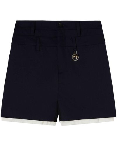 Ambush Shorts con ciondolo logo - Blu