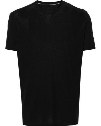 Rrd T-shirt en coton à détail de logo - Noir