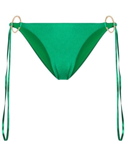 Cult Gaia Golda Bikini Bottom - Green