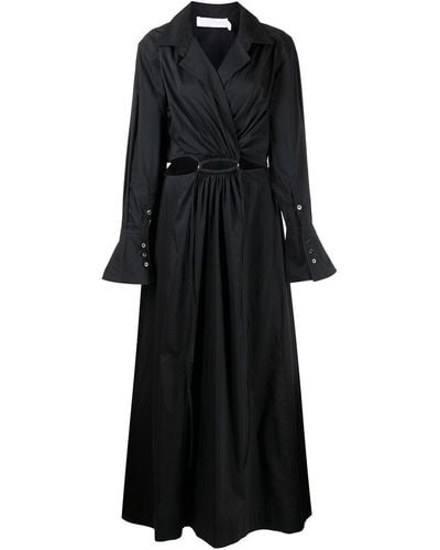 Jonathan Simkhai Alex Cut-out Flared Dress - Black