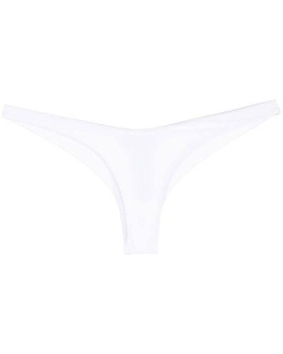 DSquared² Logo-print Bikini Thong - White