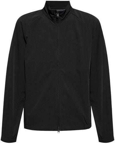 Norse Projects Logo-plaque Zip-up Jacket - Black