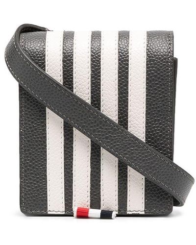 Thom Browne 4bar スマホケース - グレー