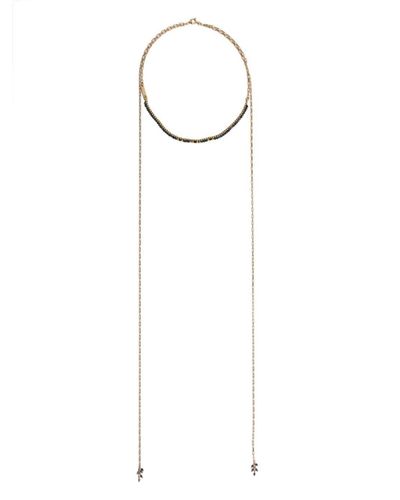 Isabel Marant Draped Anchor-chain Necklace - White