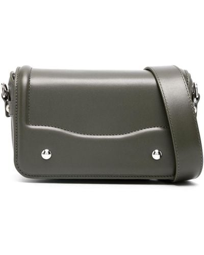 Lemaire Mini Ransel Leather Crossbody Bag - Gray