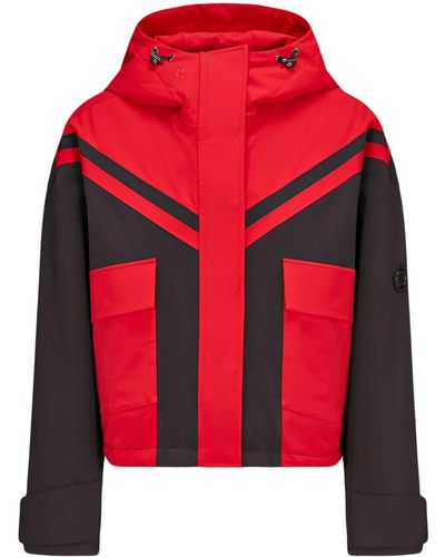 Perfect Moment Hooded Calea Ski Jacket - Red