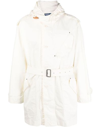 Polo Ralph Lauren Cappotto con cintura - Bianco