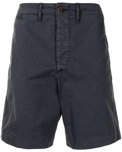 RRL Knee-length Bermuda Shorts - Blue