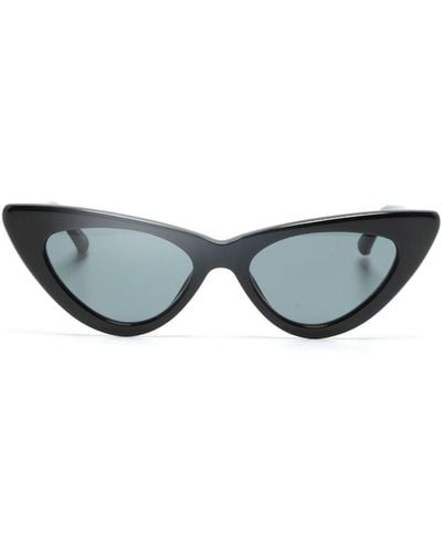 Linda Farrow Dora Cat-eye Frame Sunglasses - Blue