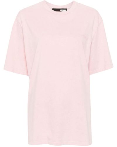 ROTATE BIRGER CHRISTENSEN ロゴ Tシャツ - ピンク