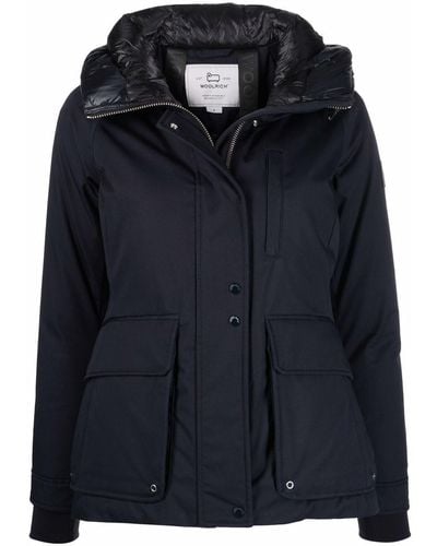 Woolrich Yetna Down-padded Parka Coat - Blue