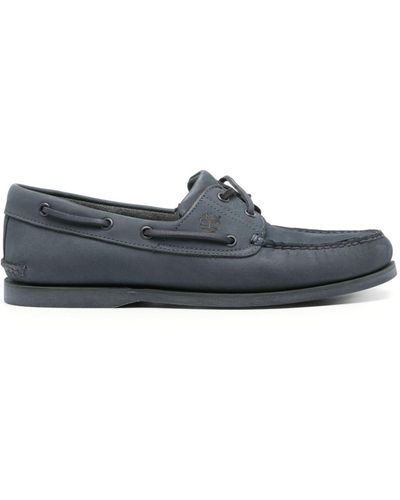 Timberland Classic Leather Boat Shoes - Grey