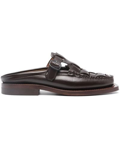 Hereu Bonell Leather Loafers - Brown