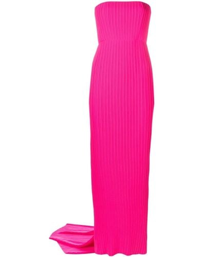 Solace London Harlee Strapless Gown - Pink