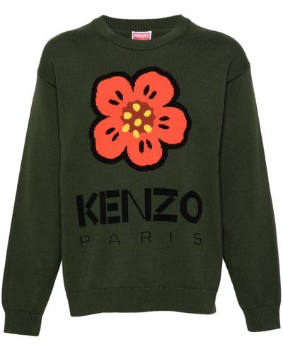 KENZO Boke Flower プルオーバー - グリーン