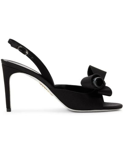 Rene Caovilla Arabella Crystal-embellished Sandals - Black