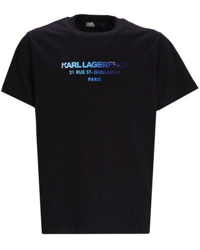 Karl Lagerfeld T-shirt con stampa - Nero