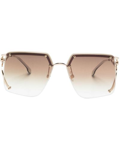Carrera Square-frame Sunglasses - Natural